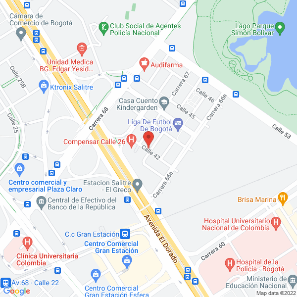 Mapa de Fábrica Colombiana De Conductores Eléctricos Ltda.