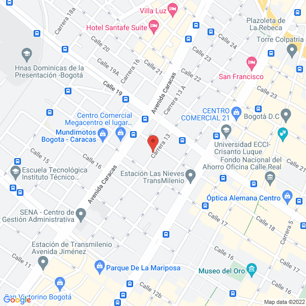 Mapa de Fabrilar Ltda.