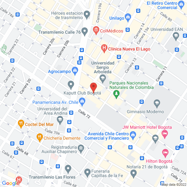 Mapa de Fernando Vesga Y Cía. S.A.S.