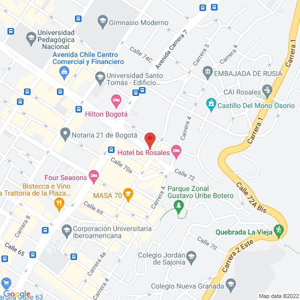 Mapa de Gas Natural Servicios Integrales S.A.S.