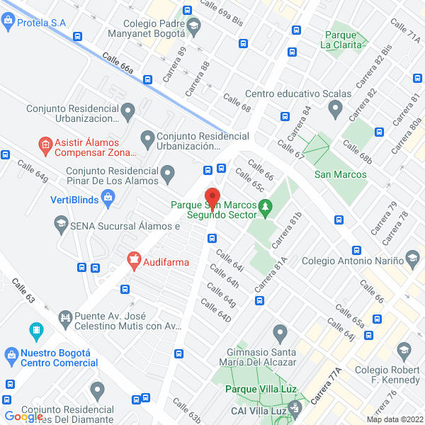 Mapa de Gemasa Ltda.