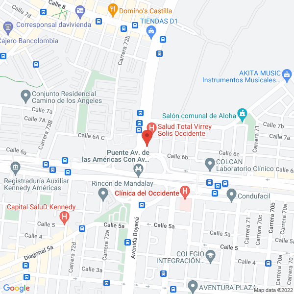 Mapa de Interflax S.A.