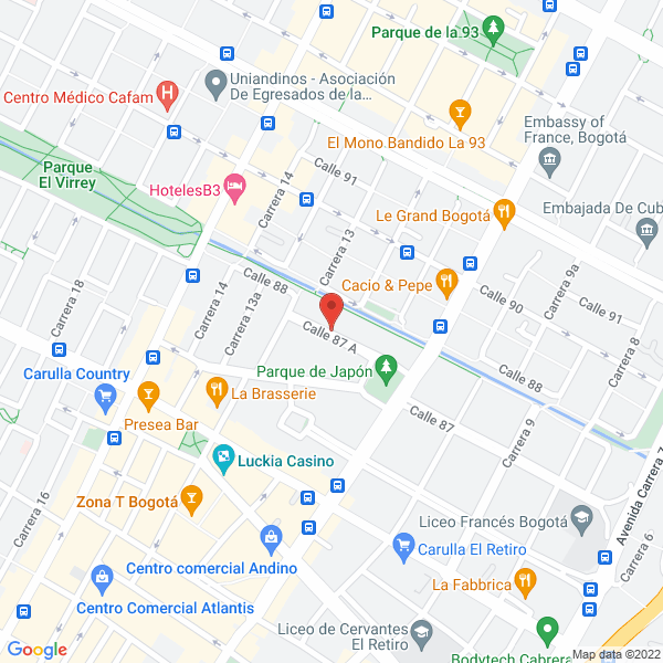 Mapa de Inversiones Cárdenas Santamaría S.A.