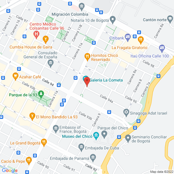 Mapa de Inversiones Comerciales San Germán S.A.C.