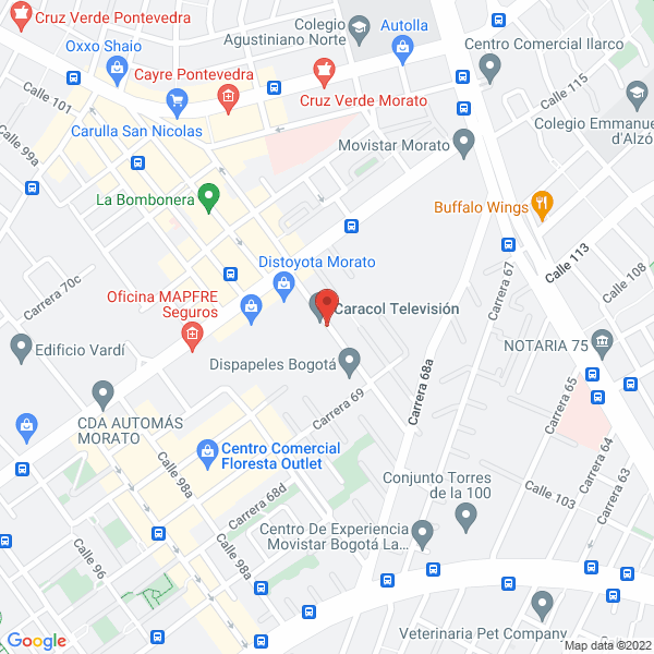 Mapa de Inversiones Cromos S.A.S.