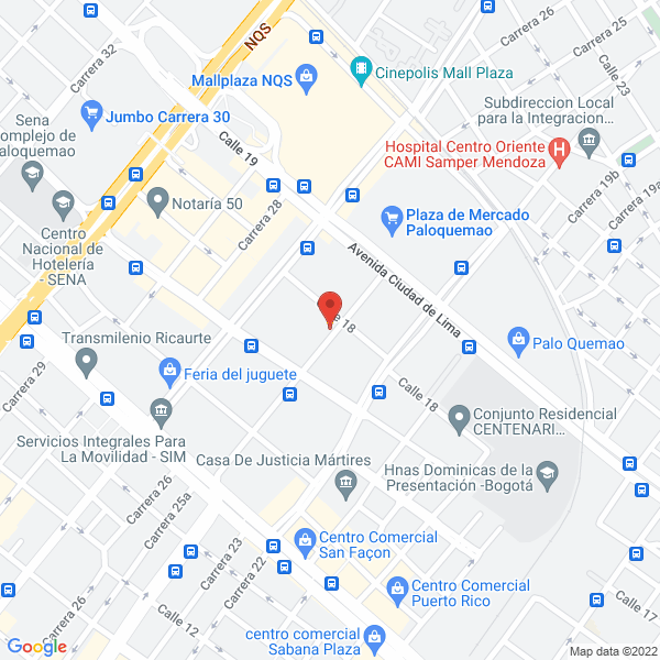 Mapa de Inversiones Séneca Gómez & Echeverry S.C.A.
