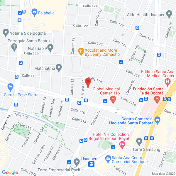 Mapa de Mandal Construcciones S.A.S