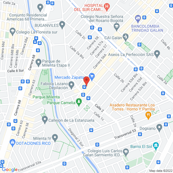 Mapa de Mercado Zapatoca Ltda.