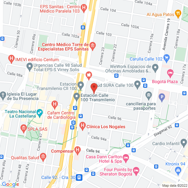 Mapa de Mercadolibre Colombia S.A.