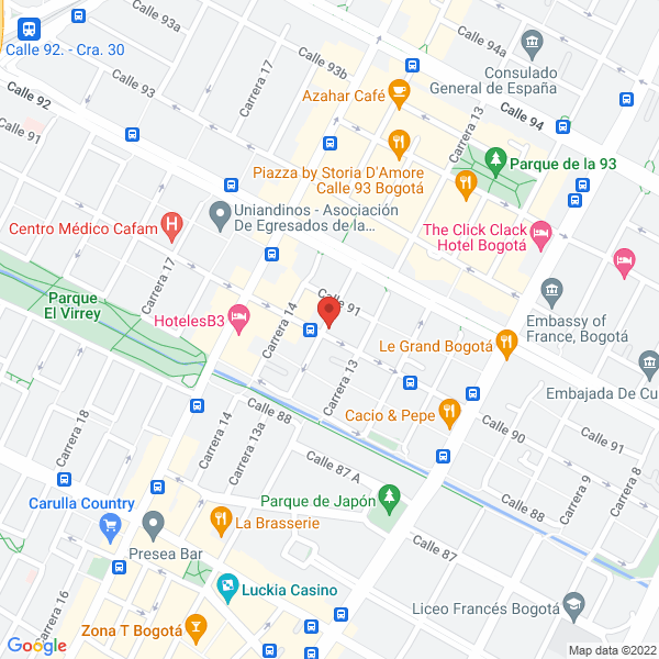 Mapa de Mercantil Castro S.A.S.