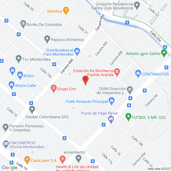 Mapa de Moda Sofisticada S. A. S.