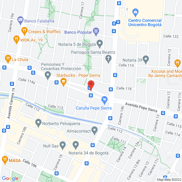 Mapa de Oba S.A.