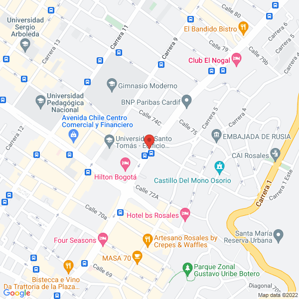 Mapa de Proterrenos S.A.S.