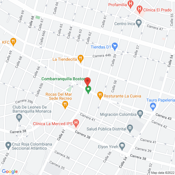 Map of Reflutec De Colombia Ltda.