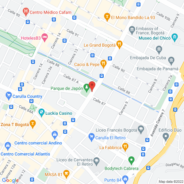 Mapa de Reintegra S.A.S.