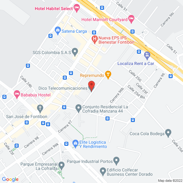 Mapa de Atletic Store