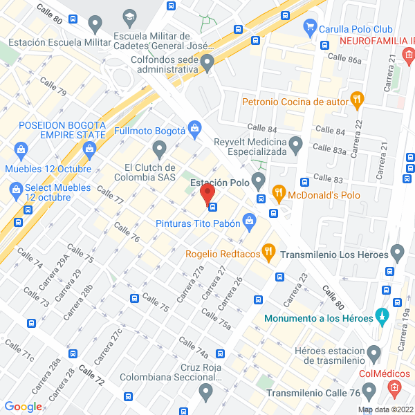 Mapa de Productos Cóndor Ltda