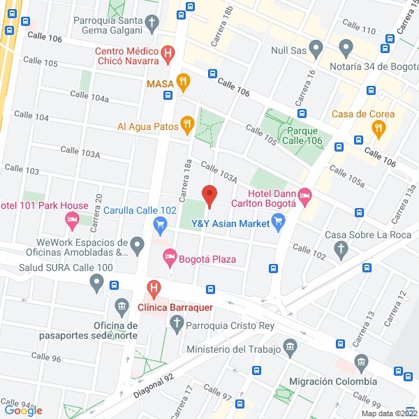 Mapa de Romile S.A.S.