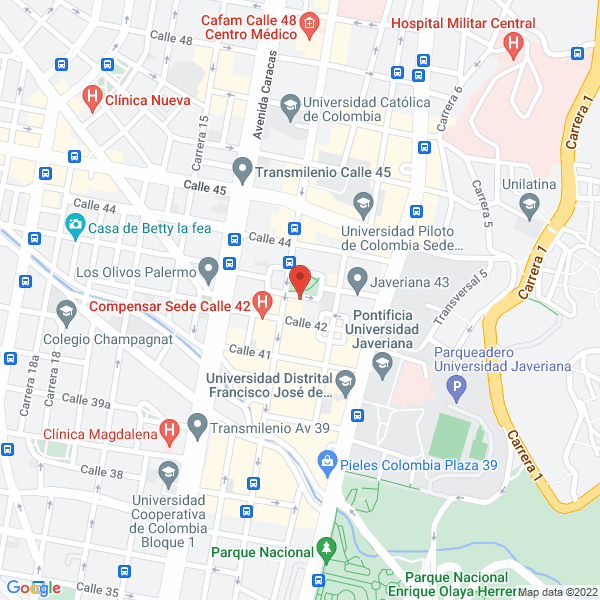 Mapa de Servidesarrollo Ltda.