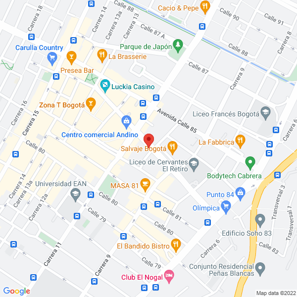 Mapa de Vetra Exploración Y Producción Colombia S.A.S.