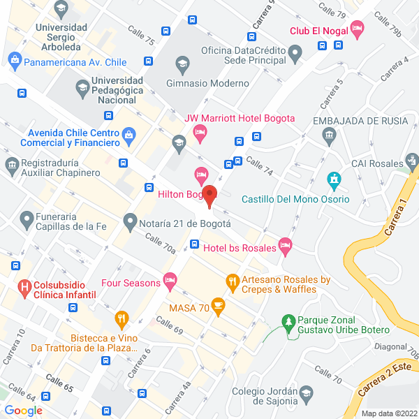 Mapa de Víctor Raúl Vargas Y Cía. Ltda.