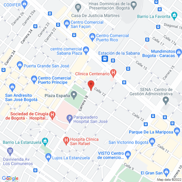 Mapa de Distribuidora Rodriguez M.D
