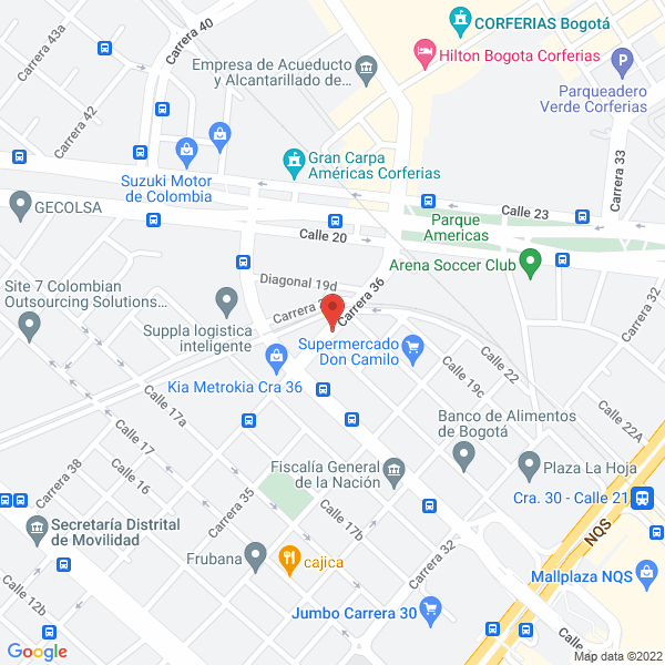 Mapa de Dimatic Ltda.