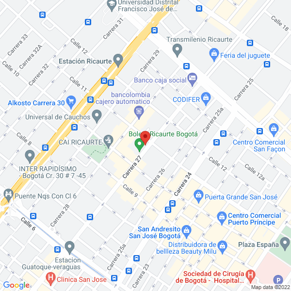 Mapa de S5 Publicidad