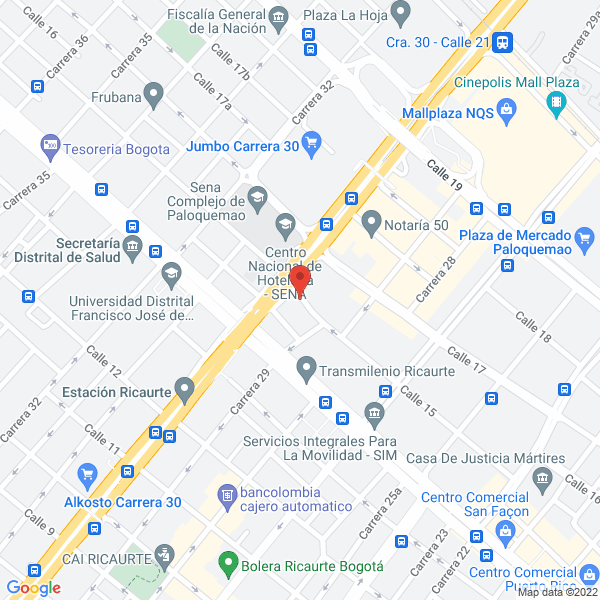 Mapa de Importadora Dotayseg S.A.S.