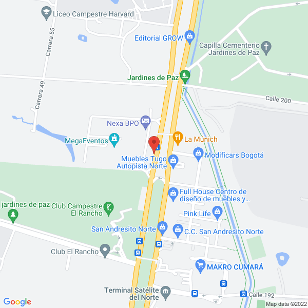 Mapa de Centro Comercial Superbodega Maicao