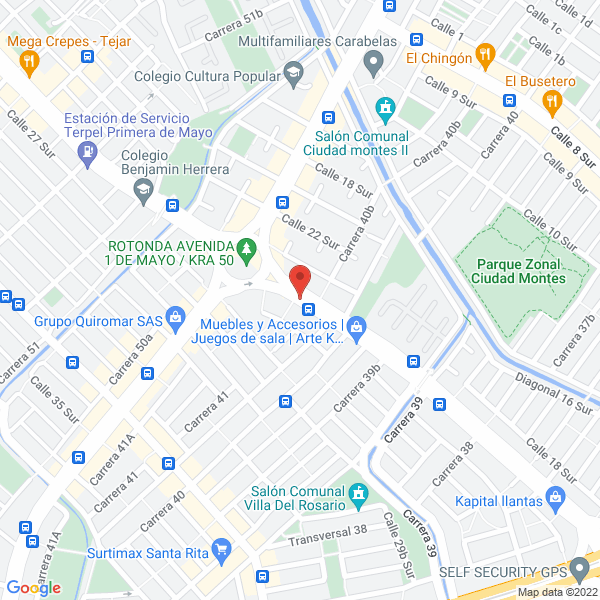 Mapa de Uniformes Criscaro