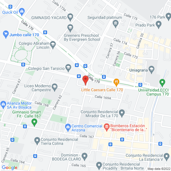 Mapa de Llevamos Vida Y Cía. S. En C.