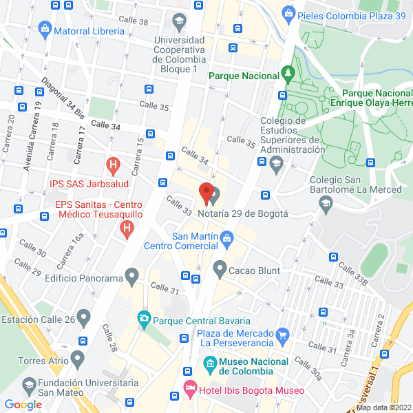 Mapa de Lcc Traducciones, Asesorías, Idiomas