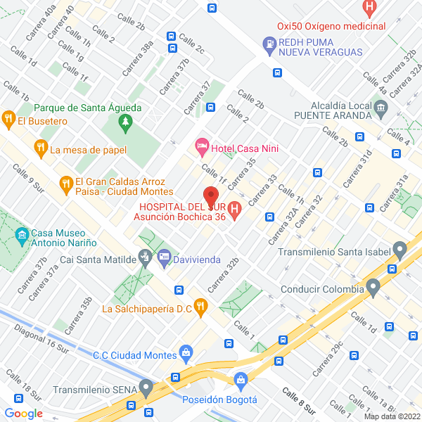 Mapa de Benavides Guillermo
