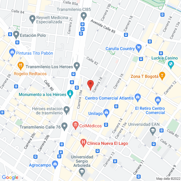 Mapa de Inversiones Bibo S.A.S.