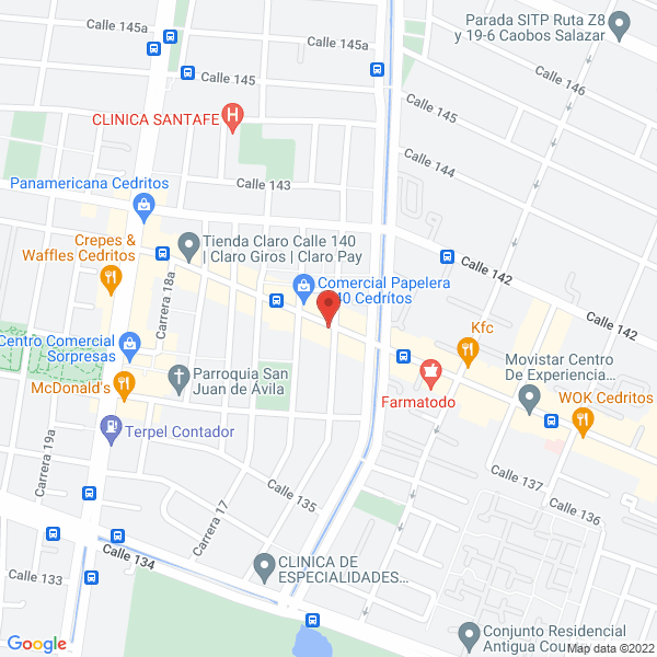 Mapa de El Chocolo