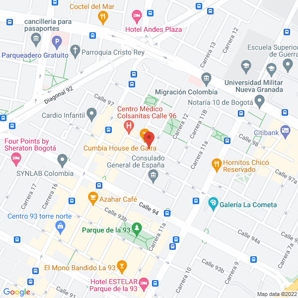 Mapa de Rumbo Asociados Ltda.