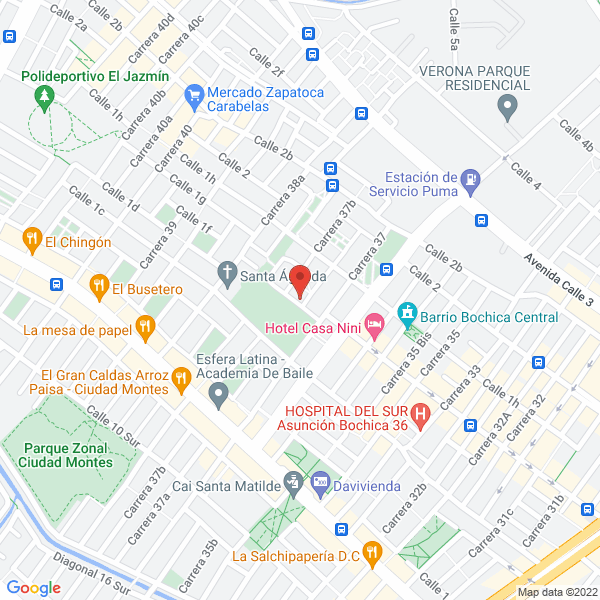 Mapa de Jardín Infantil Garabatiemos