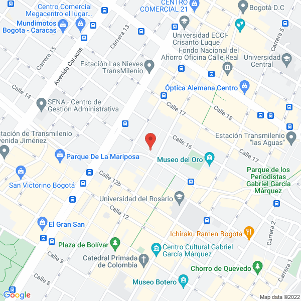 Mapa de Centro Comercial Veracruz