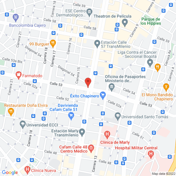 Mapa de Canarios Y Gaviotas