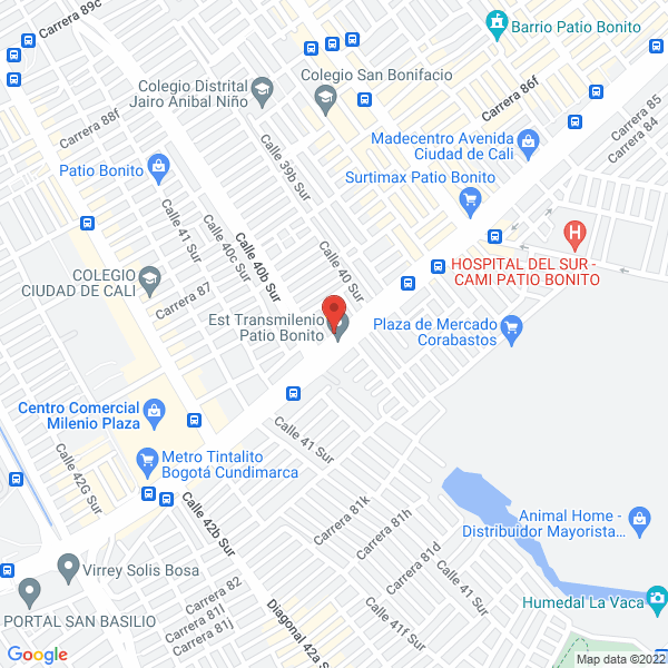 Mapa de Asimevet Pb