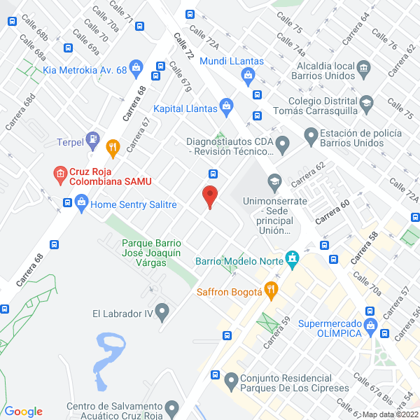 Mapa de Setrans Carga Ltda.