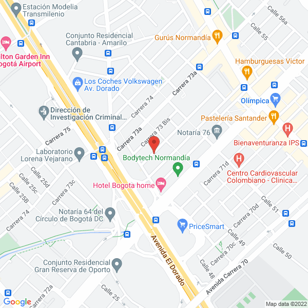 Mapa de Logística Total S.A.
