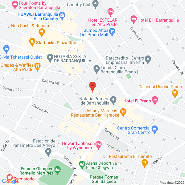 Map of Legal Coop Ltda.