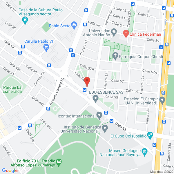 Mapa de Super Fondo De Empleados