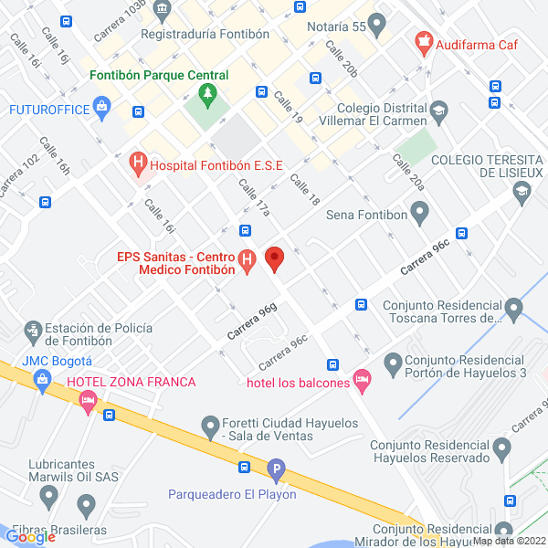 Mapa de Transportes Jober