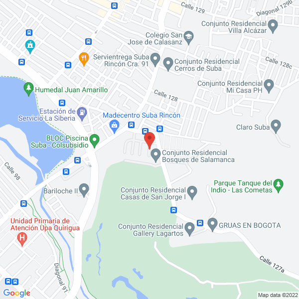 Mapa de Impertec Rg