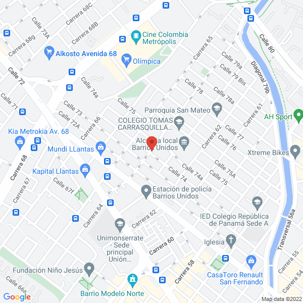 Mapa de Peluquería Wilson Vargas Peluquería