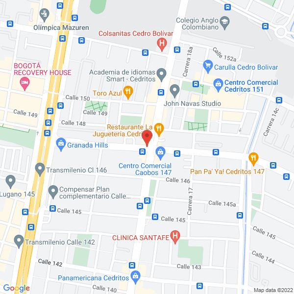 Mapa de Peluquería Orville