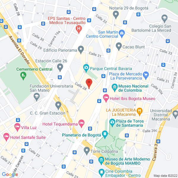 Mapa de Peluquería Punto G